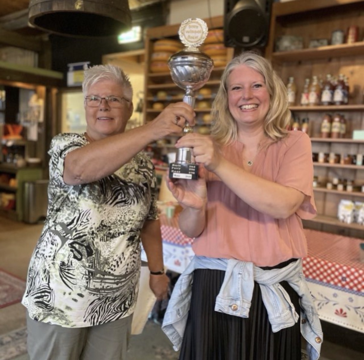 Margaret & Susan happy investor